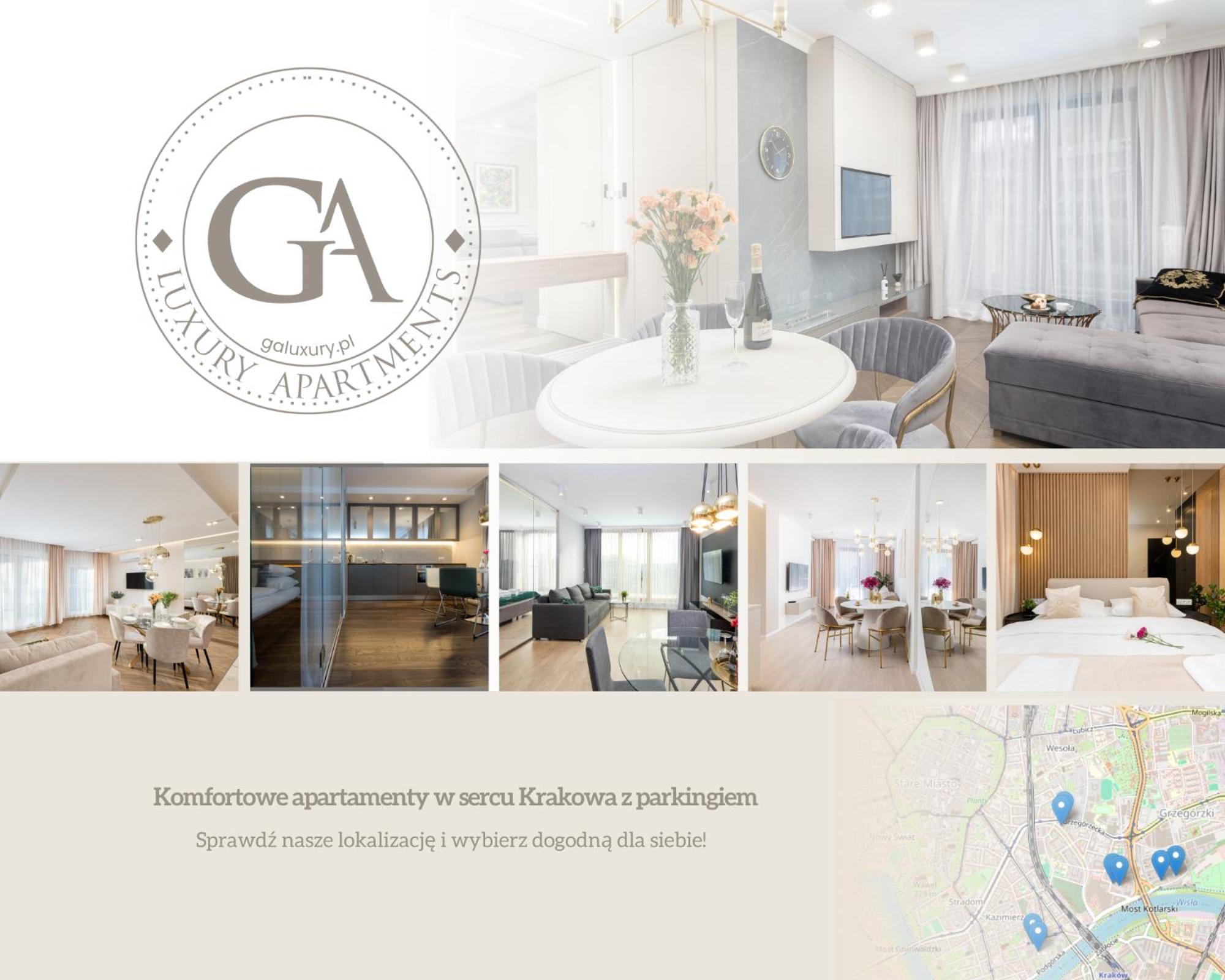 Ga Luxury Apartments M45 Krasków Eksteriør bilde